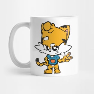 Little Tiger Dude - Peace Mug